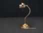 Preview: Schlichte Jugendstil Wandleuchte Messing goldbraun 1xE27/40W, seitlich