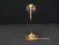 Preview: Schlichte Jugendstil Wandleuchte Messing goldbraun 1xE27/40W,  von oben