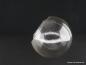 Preview: Original Ersatzglas für Steinel Außenleuchte, Blasenglas, Ersatzschirm, D: ca. 21cm, H: ca. 19cm, ohne Griffrand, Öffnung ca. 8,5cm, liegend