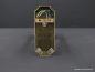 Preview: Jugendstil Wandleuchte massiver Messingguss goldbraun 1xE27/40W von unten