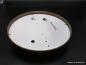 Preview: Plafoniere Deckenlampe Messing goldbraun 1xE27/60W von unten