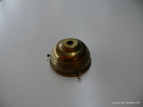 Glashalter Griffrand 6cm Messing hell