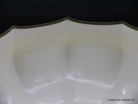 Jugendstil Lampenschirm gebraucht gelb HEA2514gb