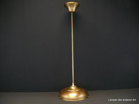 Stableuchtengestell für Schirme mit Glashalter Ø 20cm, schlichter Baldachin mit großem Klemmraum, Form passend auch für Schirme aus dem Art Deco