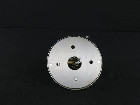 Klassiker - Art Deco Deckenlampe Messing Nickel matt 1xE27/60W, von hinten