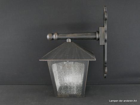 Wandleuchte Edipo für Außen aus Aluminium Spritzguss,Seitenansicht