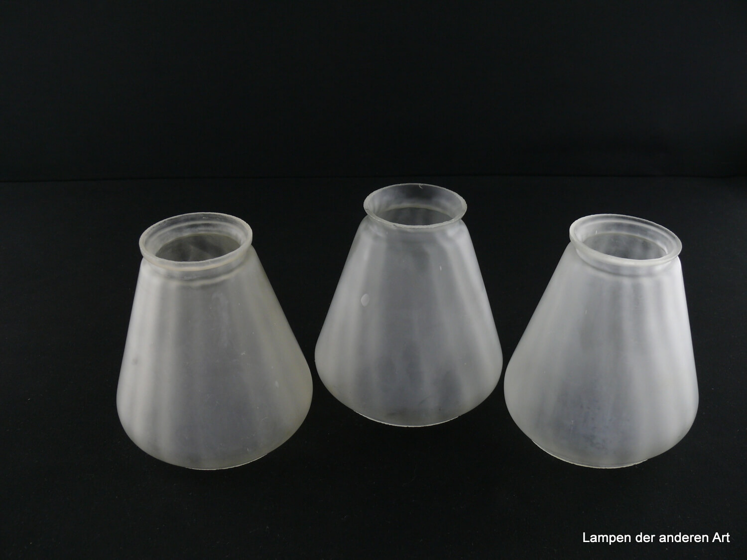 historisch goochelaar handel Jugendstil Lampenschirm gebraucht leicht strukturiertes Glas