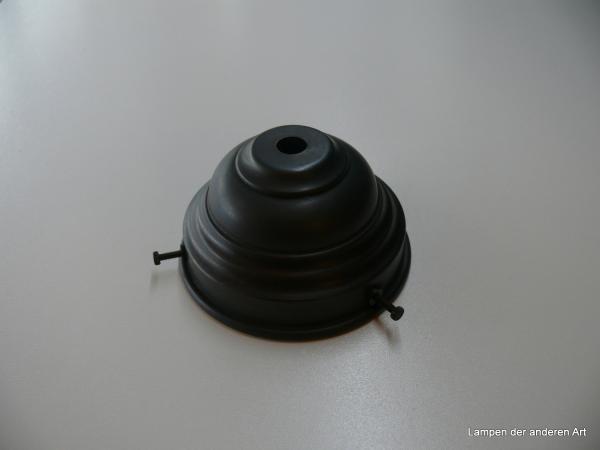 Glashalter Griffrand 8cm Messing dunkel