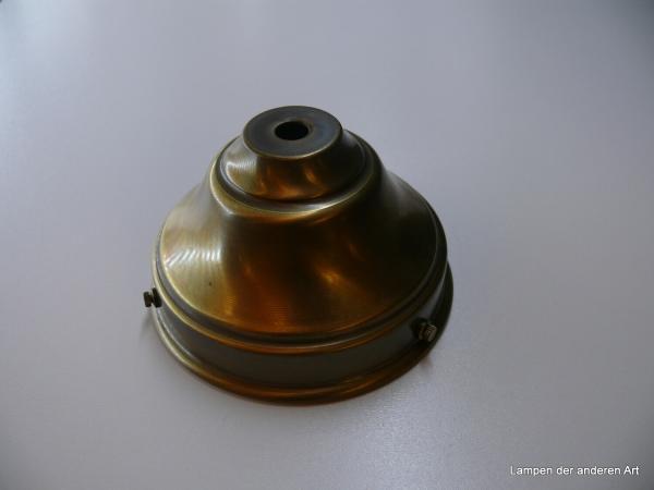 Glashalter Griffrand 8cm Messing dunkel