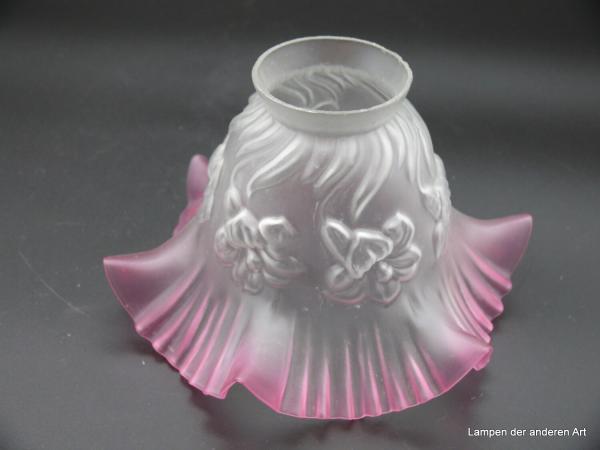 Schirm gebraucht, grausatiniert/rosa HEA1711sat-rs