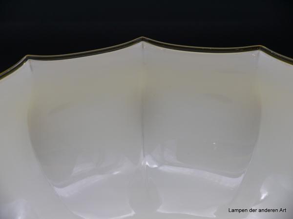 Jugendstil Lampenschirm gebraucht gelb HEA2514gb