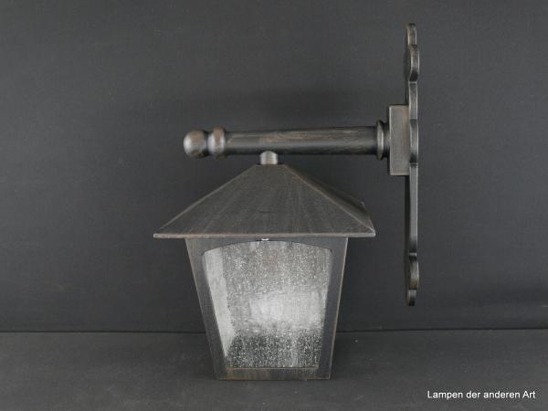 Wandleuchte Edipo für Außen aus Aluminium Spritzguss,Seitenansicht