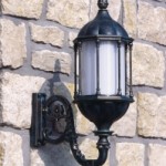 Wandleuchte WL 3442 H=77cm B=28cm T=51cm 1xE27/100W  Glas opal 15kg
