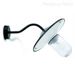 Felnsburg Wand  D= 300mm  Glas matt/klar  100/110mm  60/100W  A= 300mm   IP 54