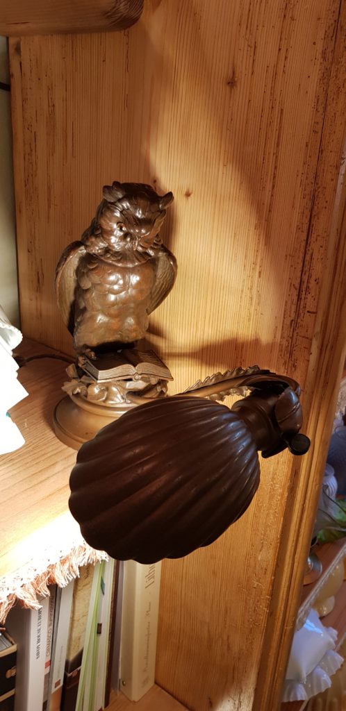 Klavierleuchte Eule 2