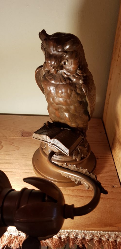 Klavierleuchte Eule 6