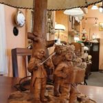 Tischleuchte Musikanten Holz 1