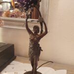 Figurenleuchte Jugendstil 3