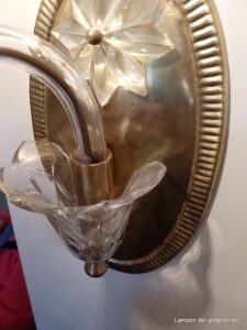 Wandleuchter Kirche vorher 1